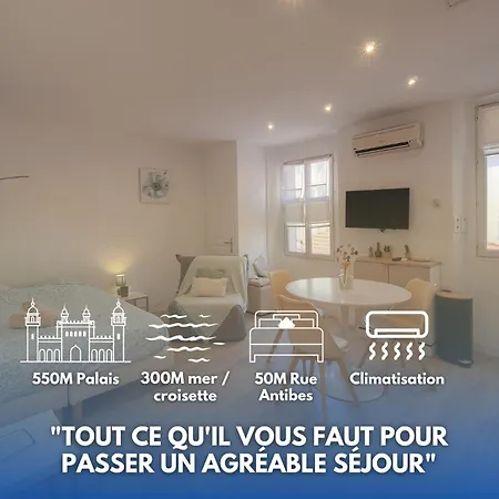 Hoche - 300 M De La Et Croisette - Wifi Air Conditioning - Vca * Cannes